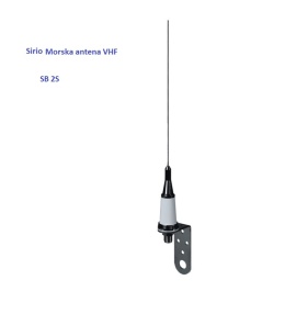 Antena VHF morska - pręt nierdzewny, Sirio SB 2S